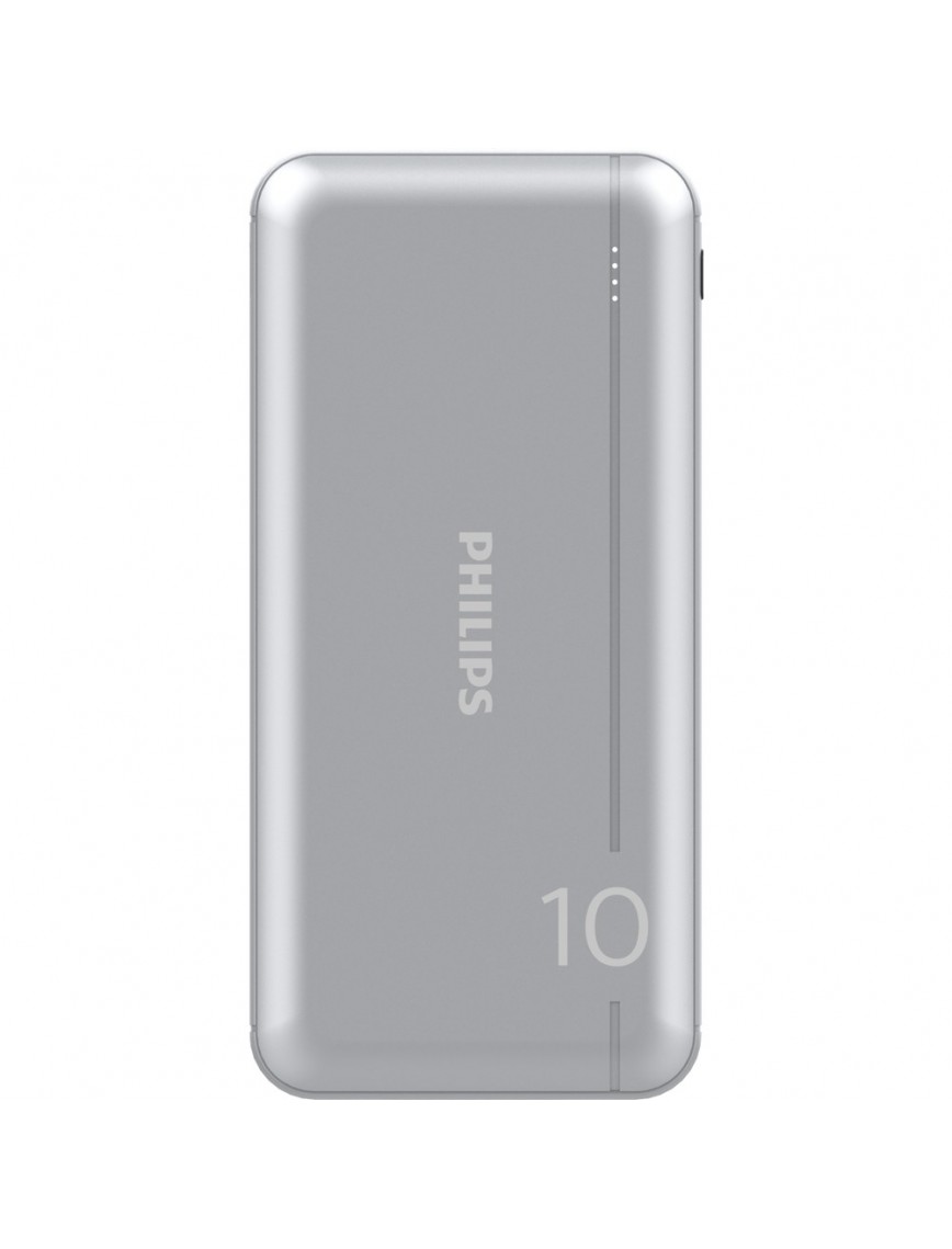 Philips Powerbank Ultra Compact 10000 Mah Dlp Seri DLP1810NV/62 Taşınabilir Çift USB Çıkışı Şarj Cihazı